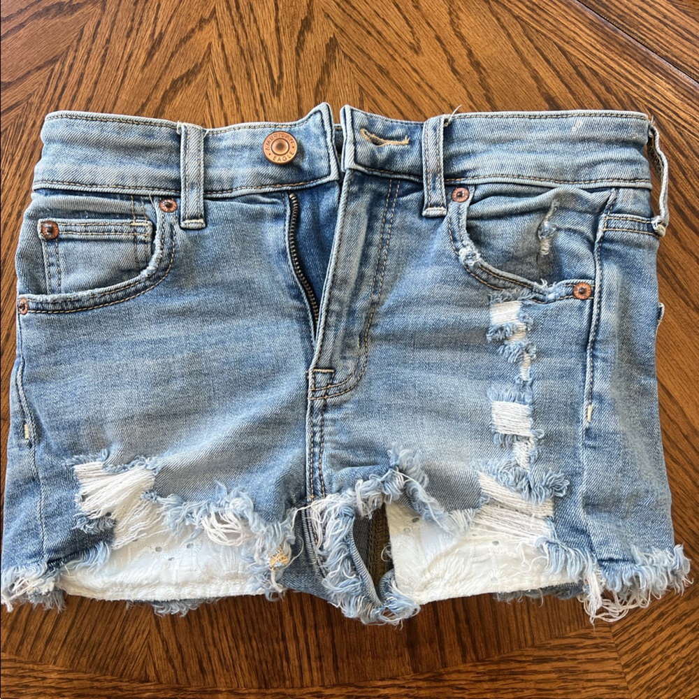 American eagle shorts size 00